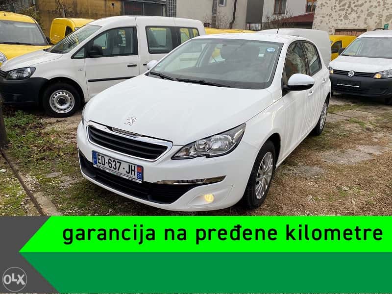 Peugeot 308 1.6HDI klima 2016 god. 160.758km Euro6
