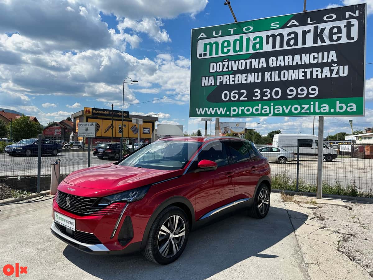 Peugeot 3008 Allure Pack 12/2020g EAT8 1.5BlueHDi 130ks