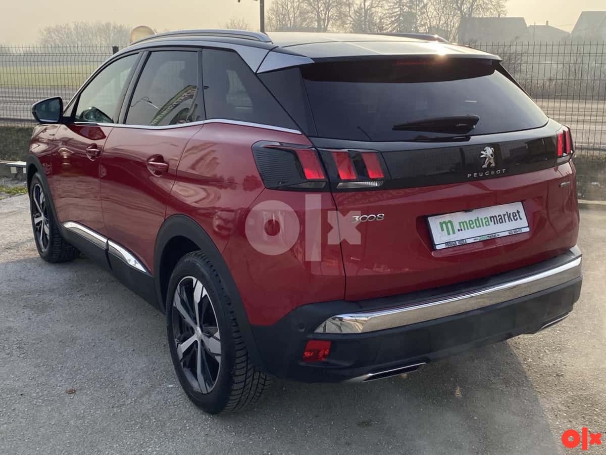 Peugeot 3008 GT LINE EAT8 130KS 127.052km 2019g. LED NAVI KAMERA