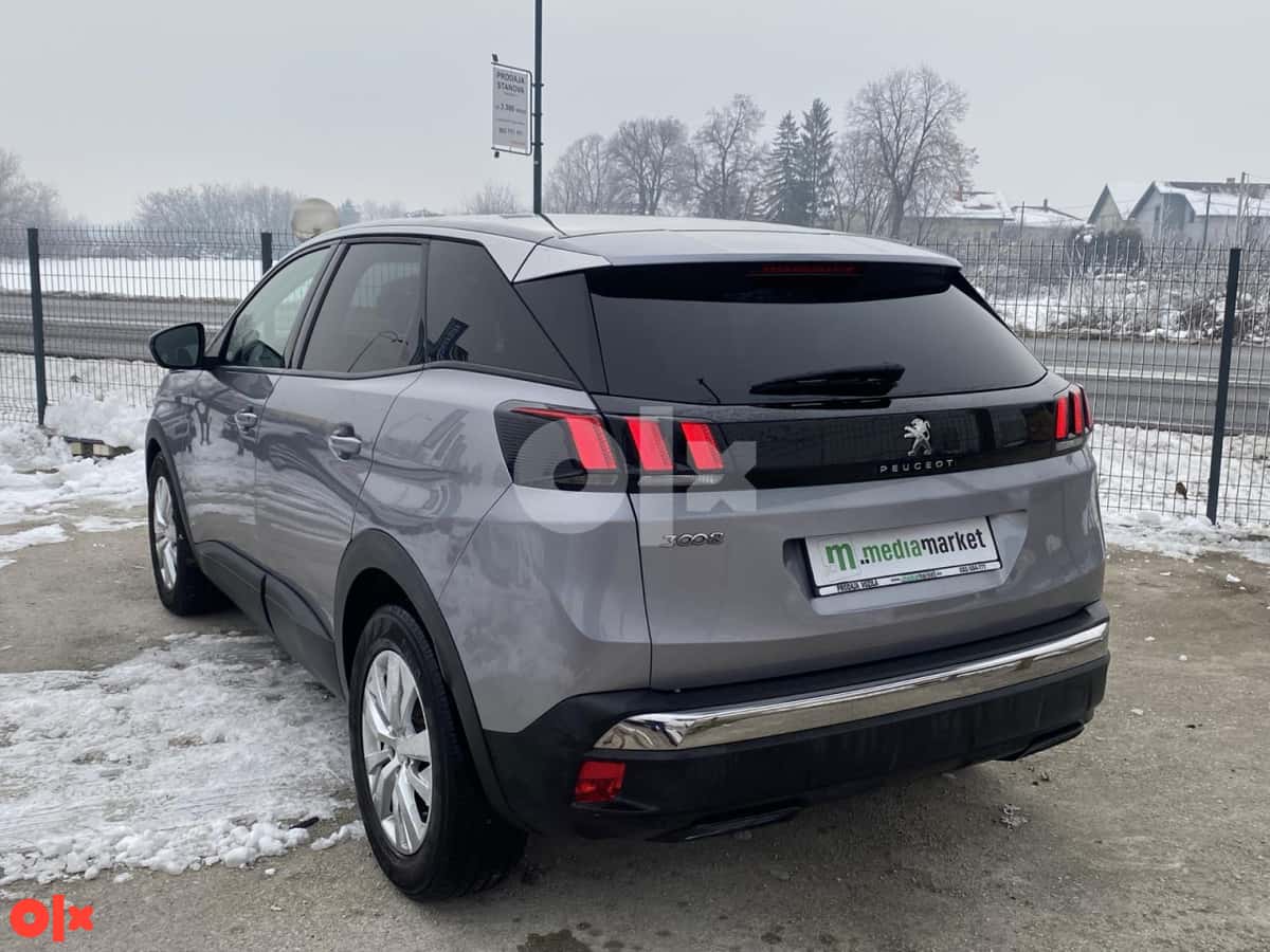 Peugeot 3008 EAT8 1.6BlueHDi 163.196km 2018g. LED NAVI VIRTUAL