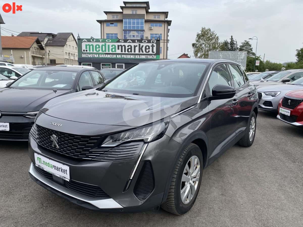 Peugeot 3008 EAT8 1.5BlueHDi 2022g. 107.200km VIRTUAL KAMERA