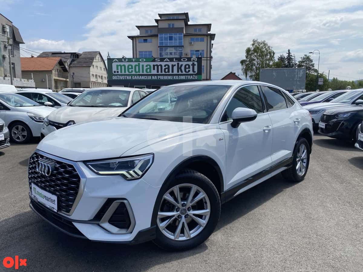 Audi Q3 Sportback S-Tronic 2.0 TDI S-line 2020g. KAMERA 360