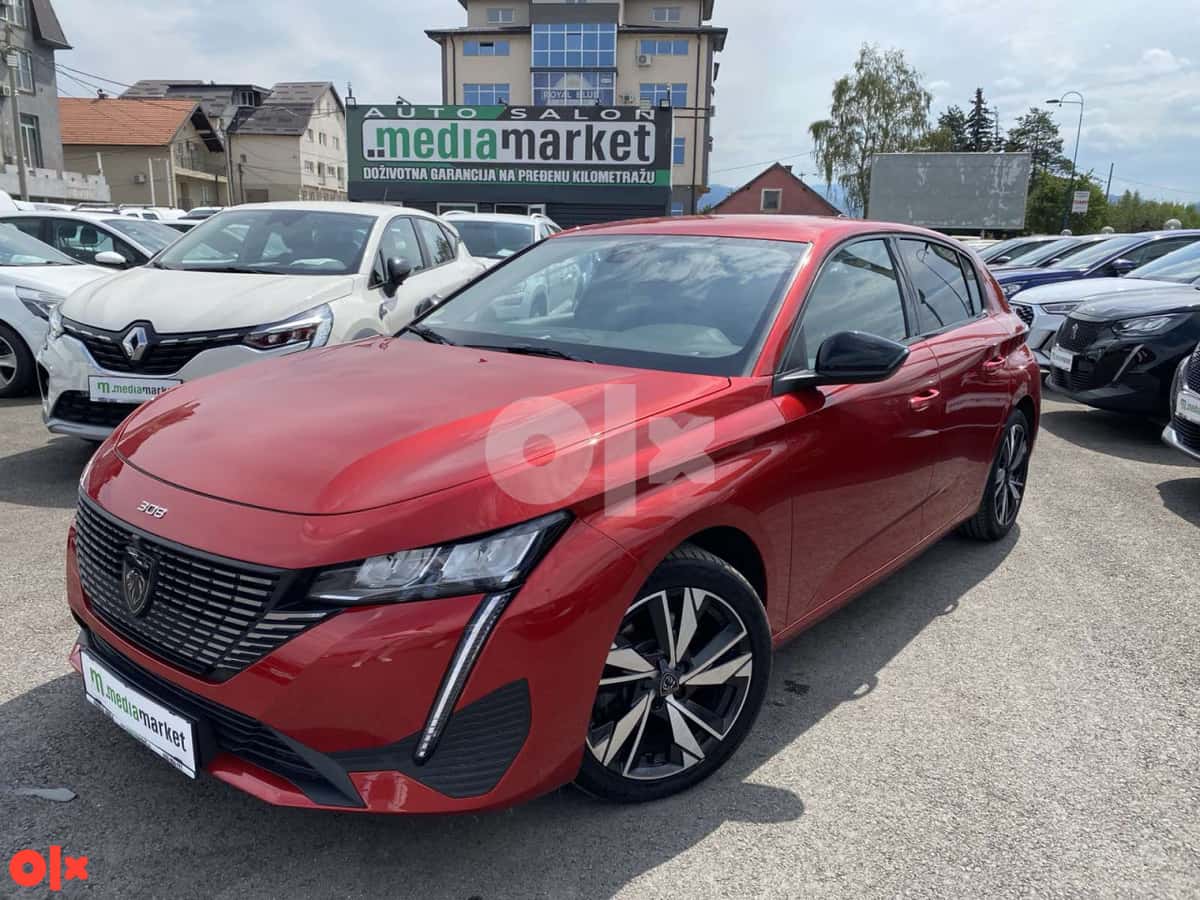 Peugeot 308 EAT8 Automatik 130ks 2022g KAMERA VIRTUAL