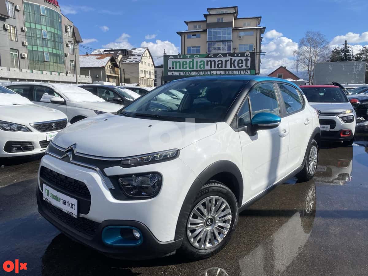 Citroen C3 1.5BlueHDi 82.534km 2022g. NAVI LED