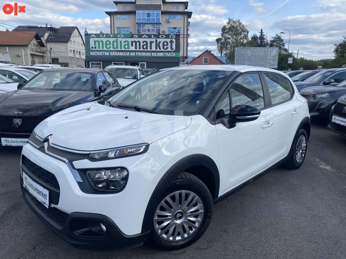 Citroen C3 1.5BlueHDi 67.912km 2021g. Klima