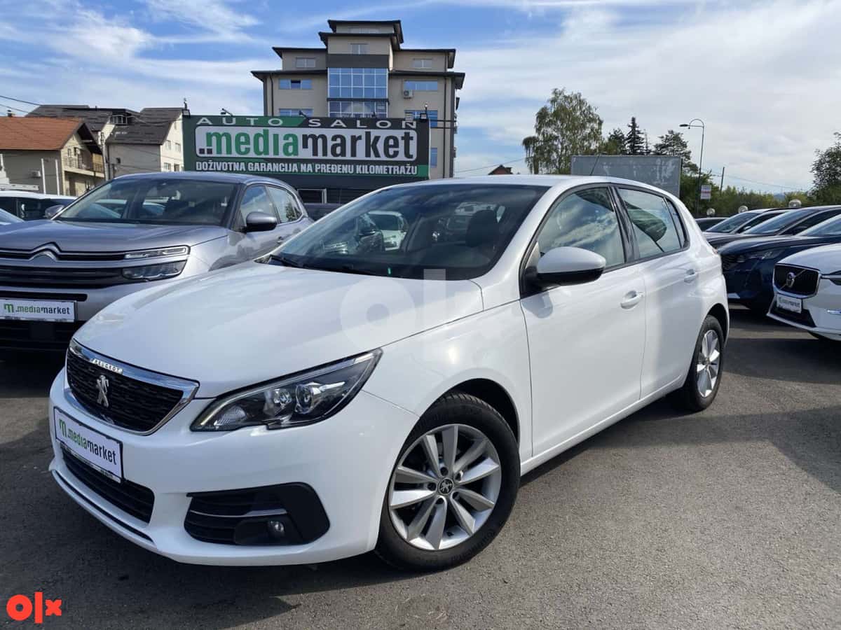 Peugeot 308 1.5BlueHDi 100ks 92.994km 2018g. NAVI ALU LED