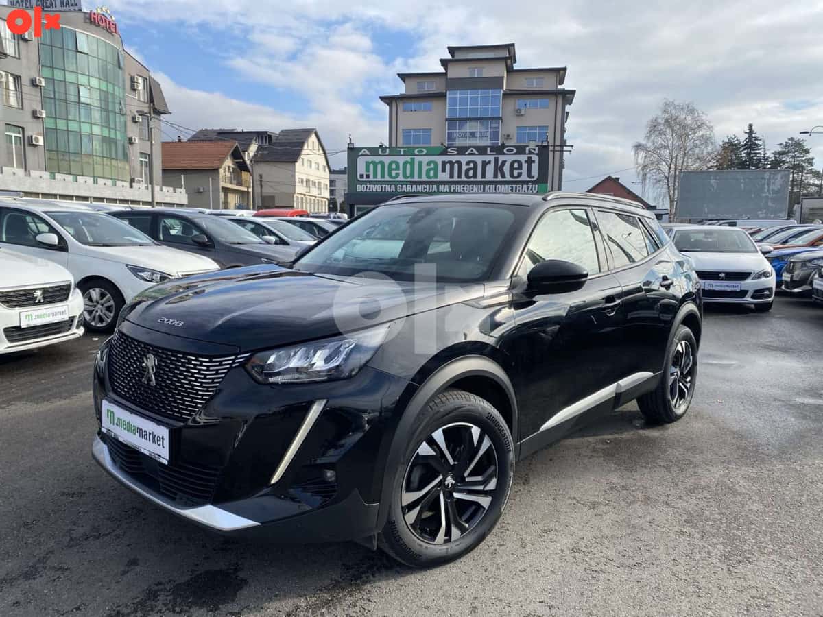 Peugeot 2008 Allure MT 1.5BlueHDi 129.700km 2020g. KAMERA VIRTUAL