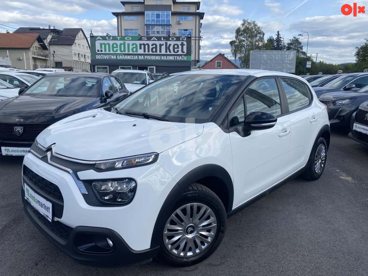 Citroen C3 1.5BlueHDi 131.555km 2022g. KLIMA NAVI LED