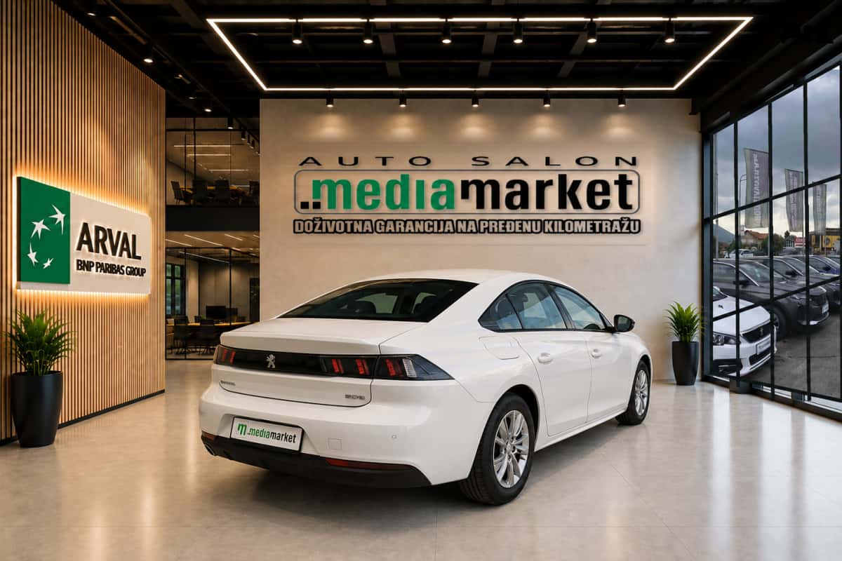 Peugeot 508 EAT8 Active 1.5BlueHDi 2022g. Kamera Virtual