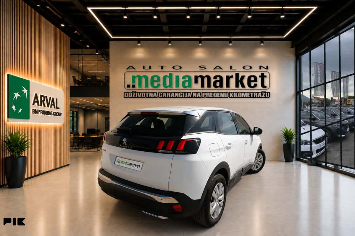 Peugeot 3008 MT Active 1.5BlueHDi 2019g. LED Navigacija