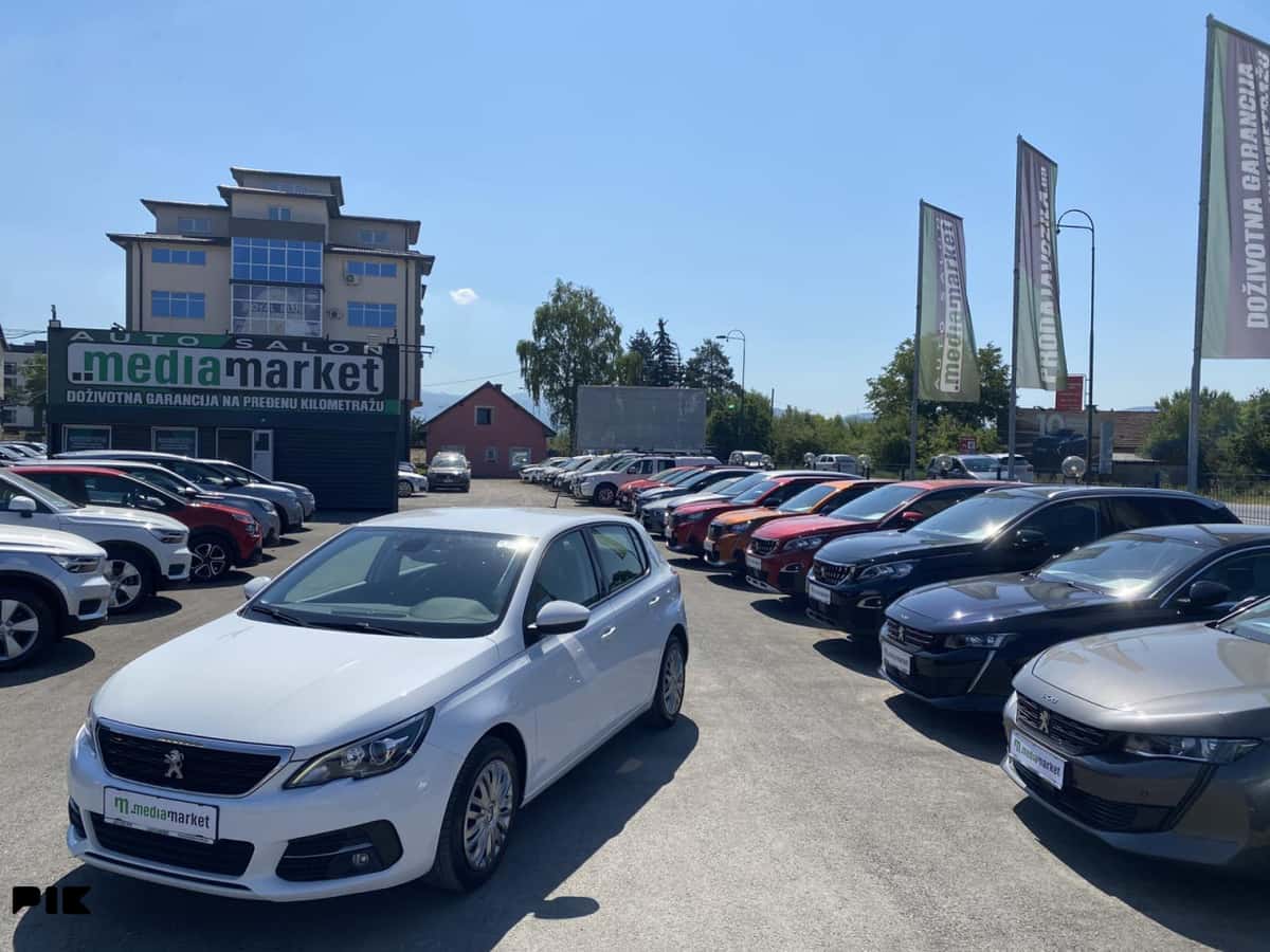 Peugeot 308 1.5BlueHDi 148.164km 2020g. Virtual Navigacija LED