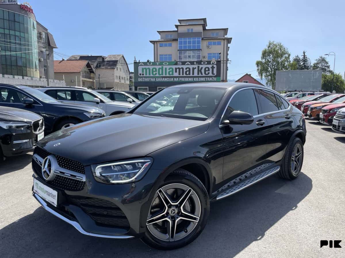 Mercedes-Benz GLC 220d Coupe AMG 4matic 2022g.  360* kamera ACC