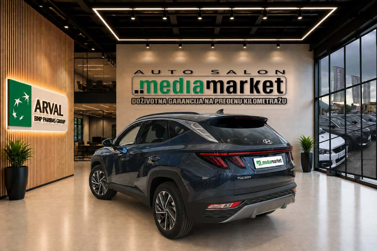 Hyundai Tucson 1.6CRDI Mild Hybrid 134.951km 2021g Kamera Virtual