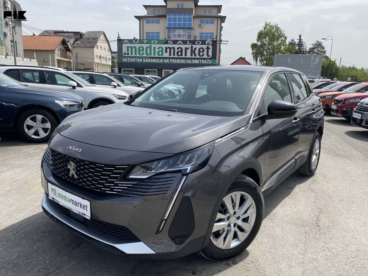 Peugeot 3008 Active MT 1.5BlueHDi 130ks 2022g. Kamera LED Navi