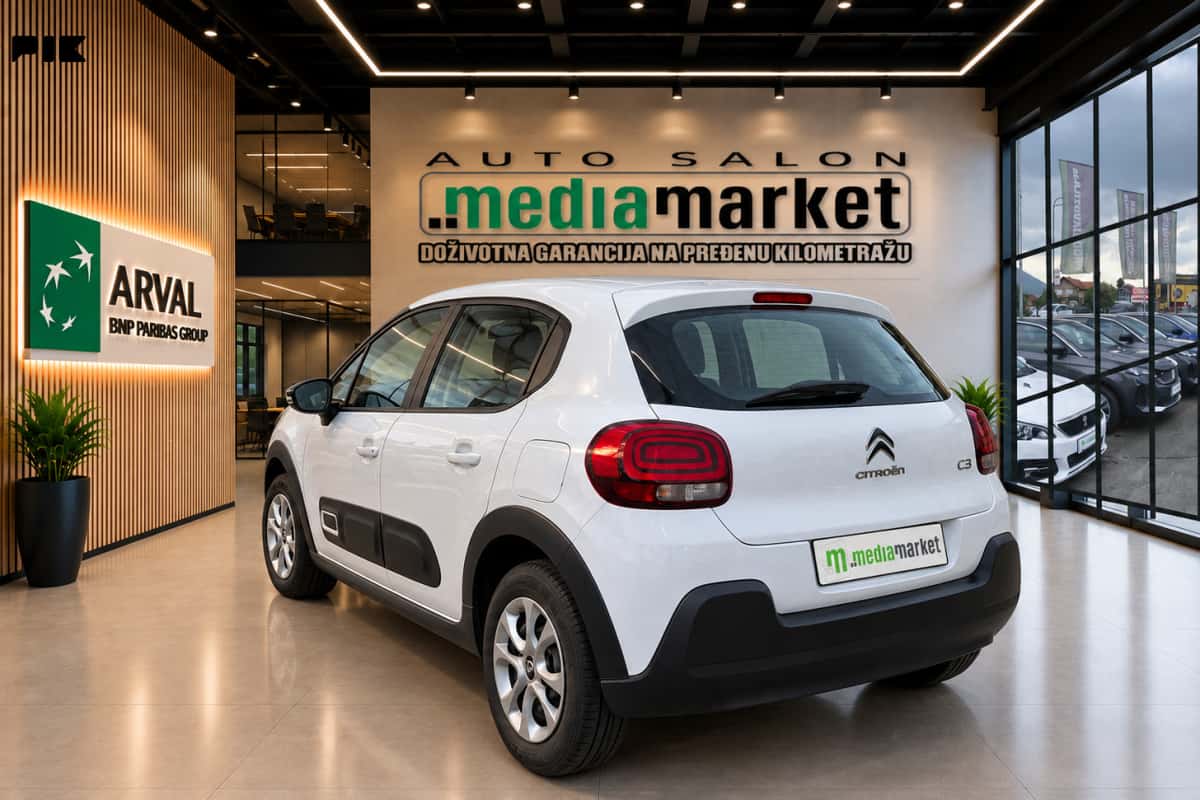 Citroen C3 Bumpers 1.5BlueHDi MT 2021g. Navigacija