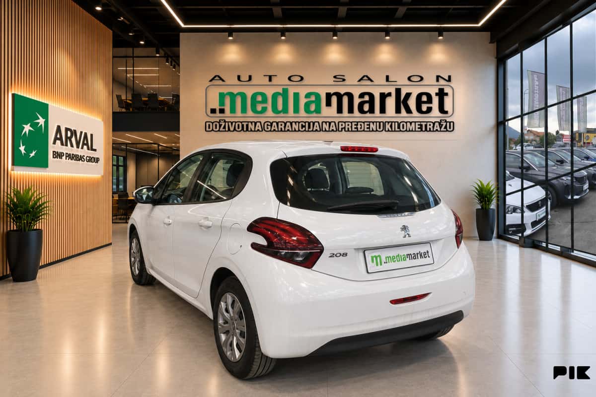 Peugeot 208 1.5BlueHDi 2019g. MT 75kw Navigacija