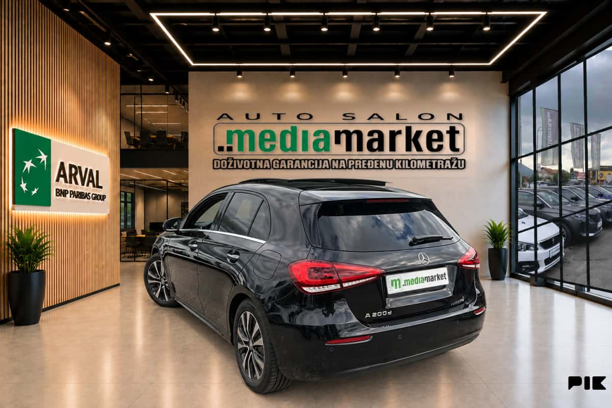 Mercedes-Benz A 200d AT 2.0 2021g. Panorama Kamera Distronic