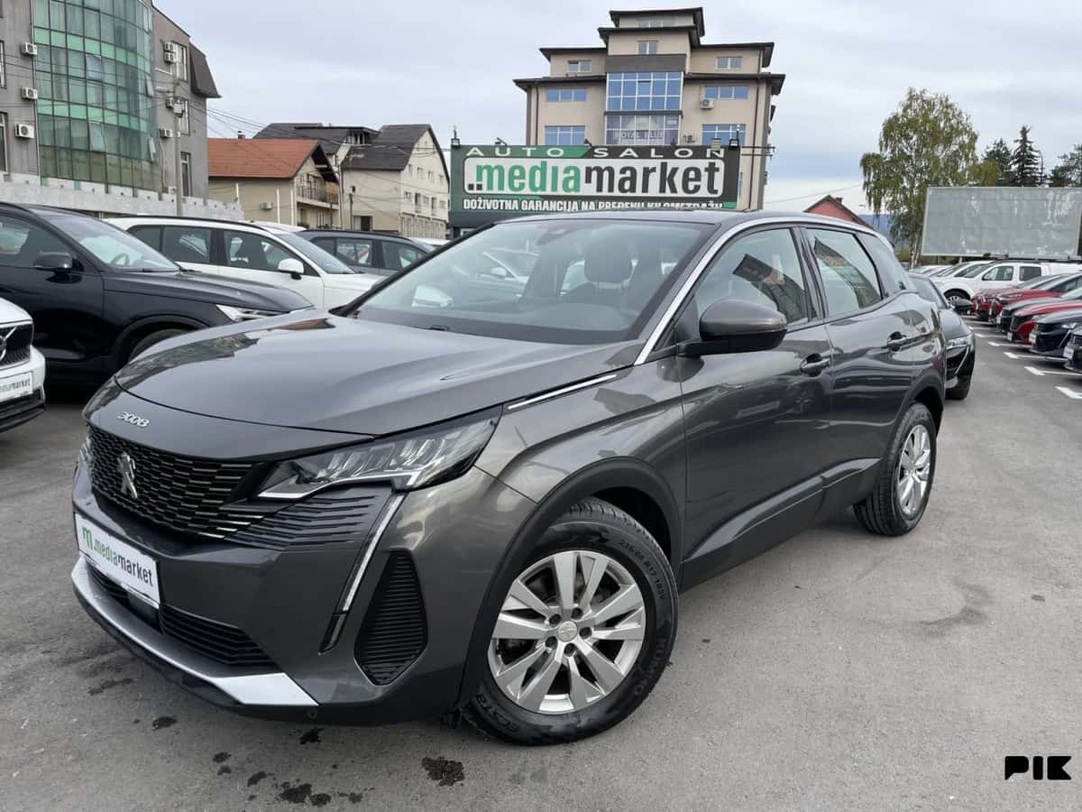 Peugeot 3008 1.5BlueHDi EAT8 Automatik 2021g. Virtual Kamera Navi