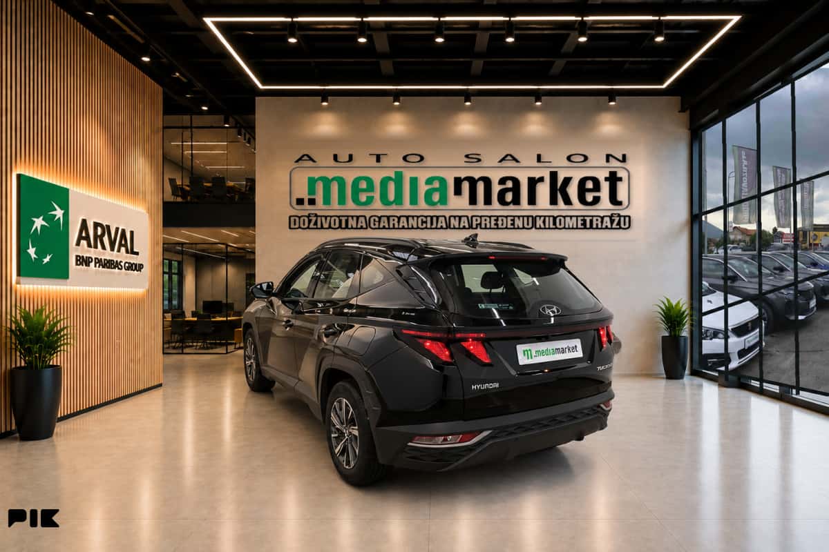 Hyundai Tucson 1.6CRDI Mild-Hybrid 2021g. Kamera Virtual