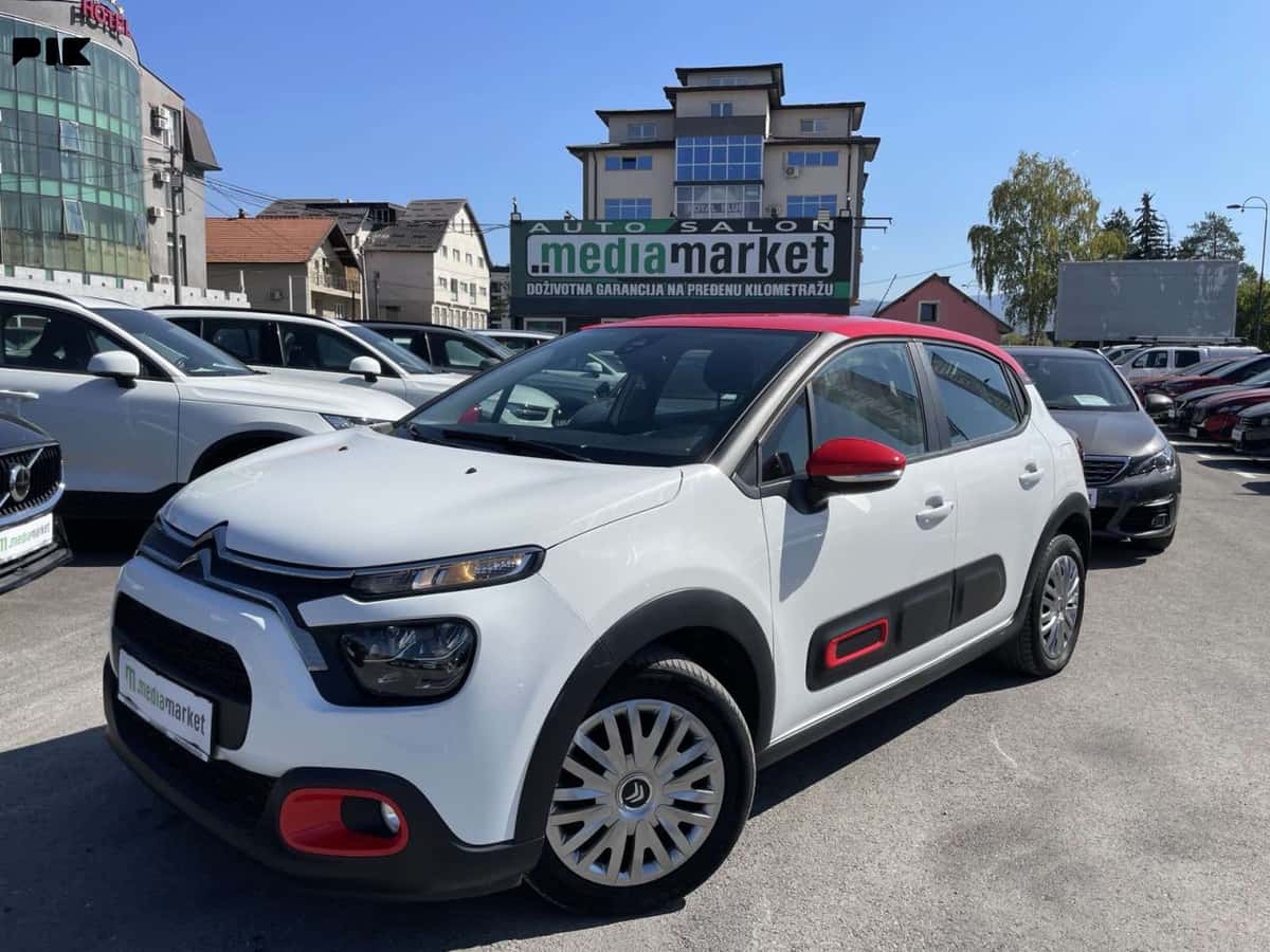 Citroen C3 Red Shine Bumpers 1.5BlueHDi 120.501km Park senz Navi