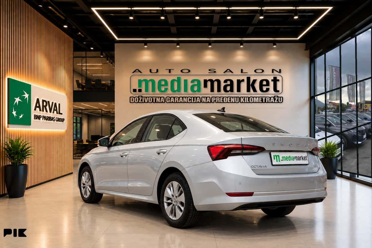 Škoda Octavia 2.0 TDI 80.369km 2022g. Navigacija LED