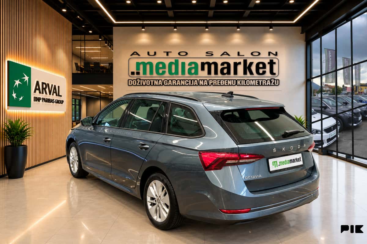 Škoda Octavia Ambition 2.0 TDI 2021g. MT Navigacija LED