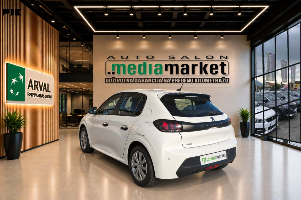 Peugeot 208 1.5BlueHDi 2022g. MT Navigacija Park senzori