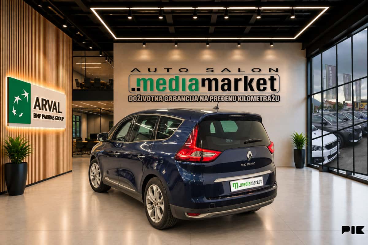 Renault Scenic Grand 1.7DCi 2019g. 7 sjedista Virtual LED Navi