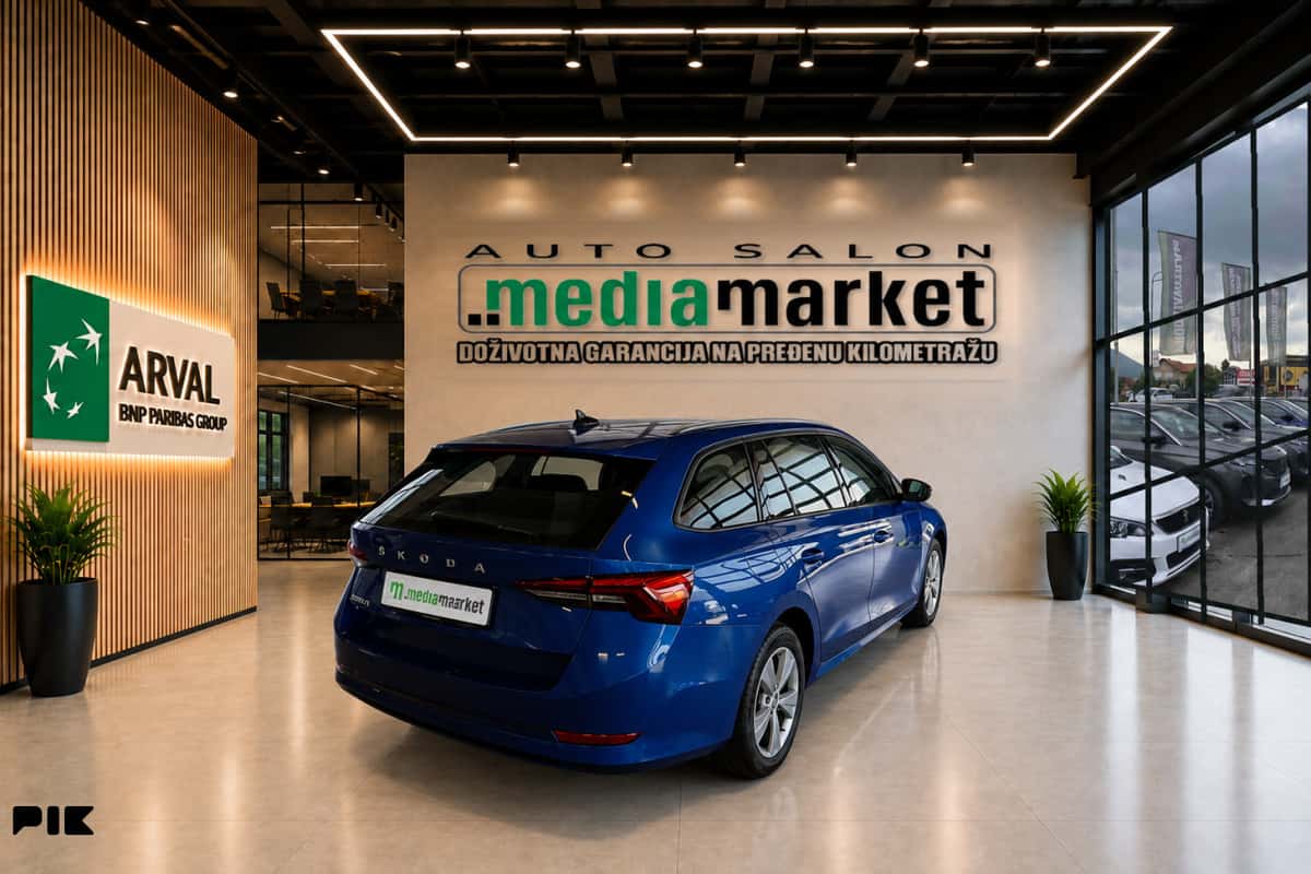 Škoda Octavia Combi 2.0 TDI DSG Automatik 2022g. Virtual LED